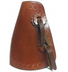 Estribos de cuero paso estrecho