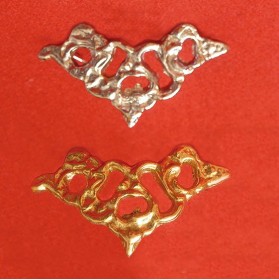 Browband or noseband ornament for Portuguese Cortezia bridle
