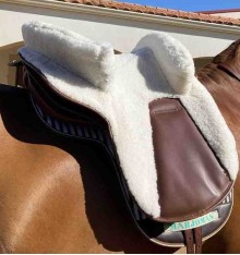 Zalea para silla potrera Jerez de piel de cordero 