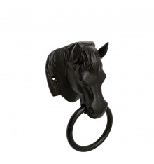 Argolla con cabeza de caballo para amarre