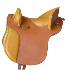 Silla potrera de cuero sillero