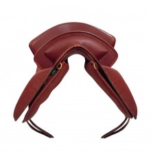 Silla potrera de cuero Jerez