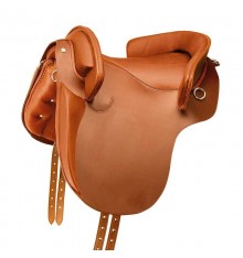Silla potrera de cuero Jerez