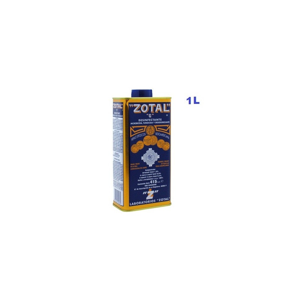 Zotal desinfectante 1 litro