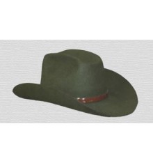 Sombrero Western de fieltro, estilo vaquero 